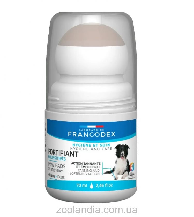 Francodex (Франкодекс) Paw Pads Strengthener - Средство роликовое для укрепления подушечек лап собак