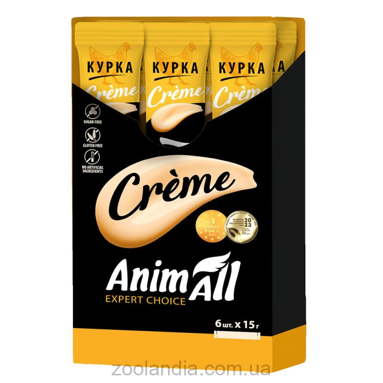 AnimAll (ЭнимАлл) Creme - Лакомства для кошек со вкусом курицы