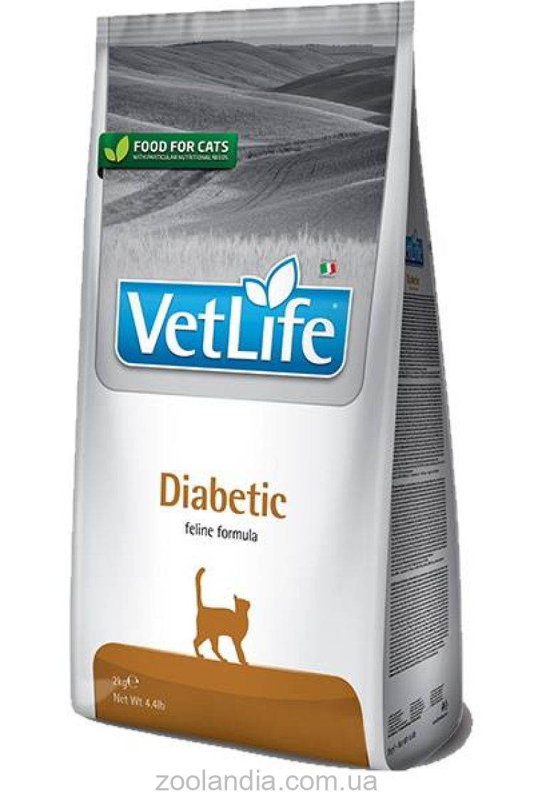 Farmina (Фармина) Vet Life Diabetic -  Сухой лечебный корм для кошек при сахарном диабете