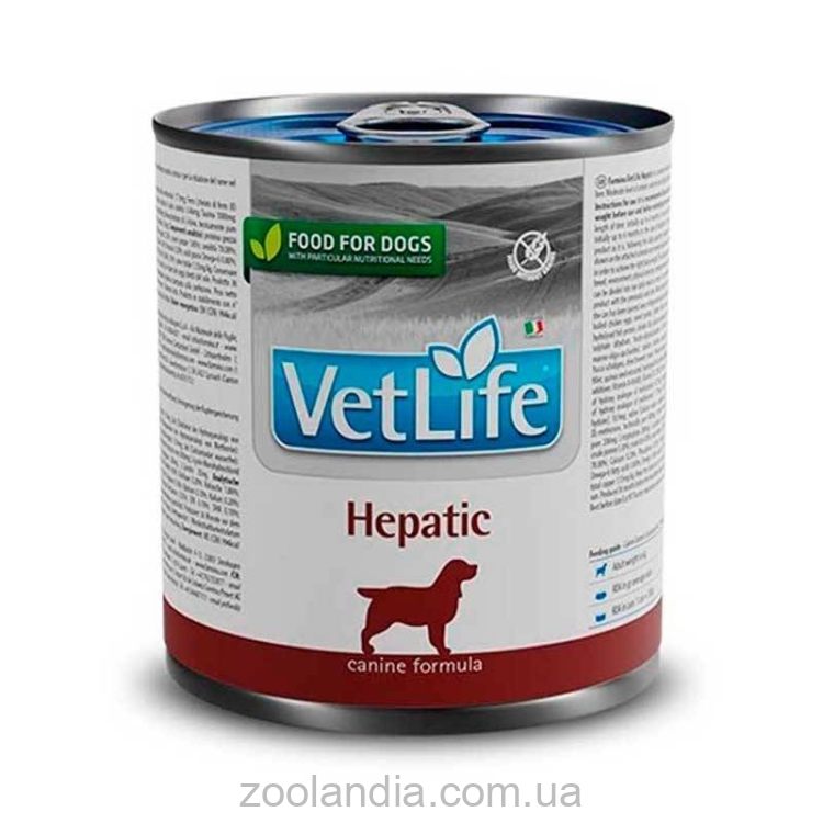 Farmina (Фармина) Vet Life  Hepatic  - Лечебные консервы для собак при хронической печеночной недостаточности
