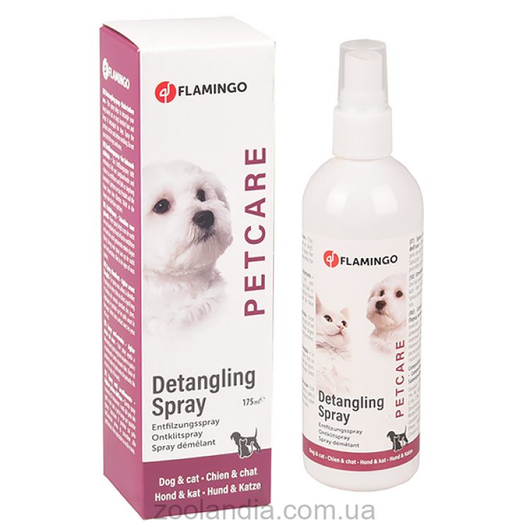 Flamingo (Фламинго) Petcare Detangling Spray спрей от колтунов для собак кошек