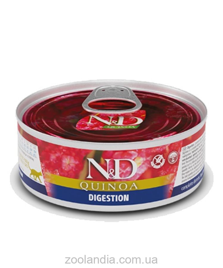 Farmina (Фармина) N&D Quinoa Cat Adult Digestion Lamb & Fennel - Влажный корм для кошек с чувствительным пищеварением з ягням та киноа