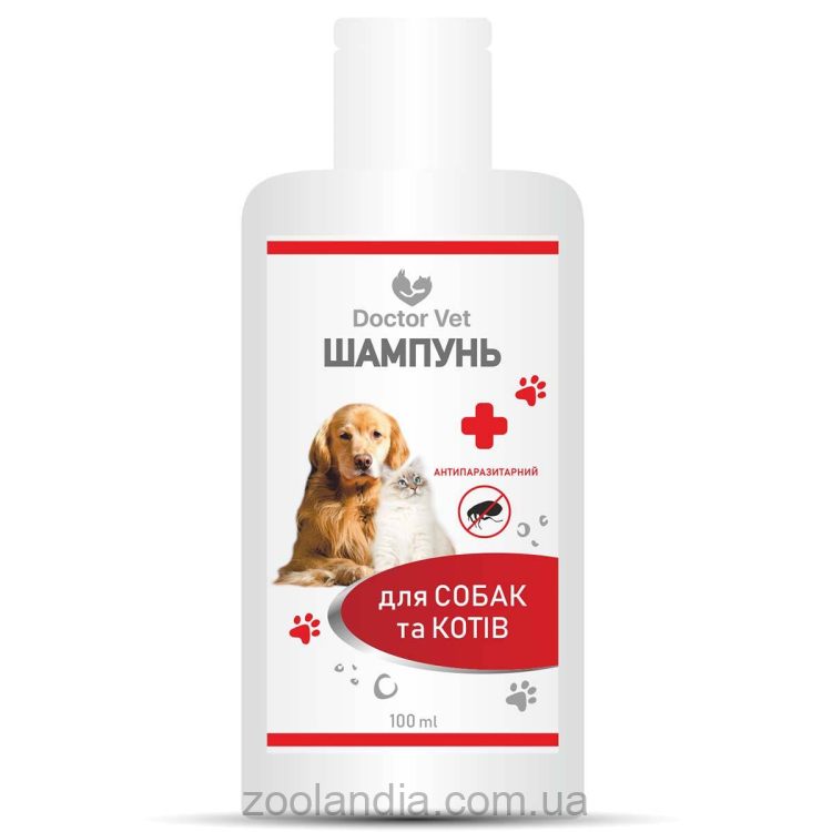 Doctor Vet (Доктор Вет) - Шампунь антипаразитарный для собак и кошек