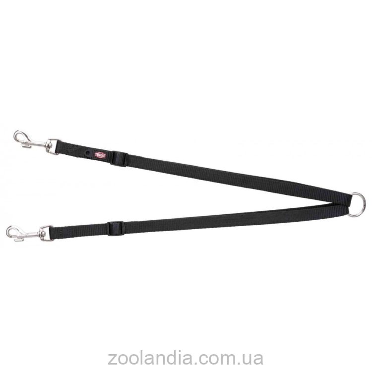 Trixie (Трикси) Поводок-спарка нейлоновая (чёрный)