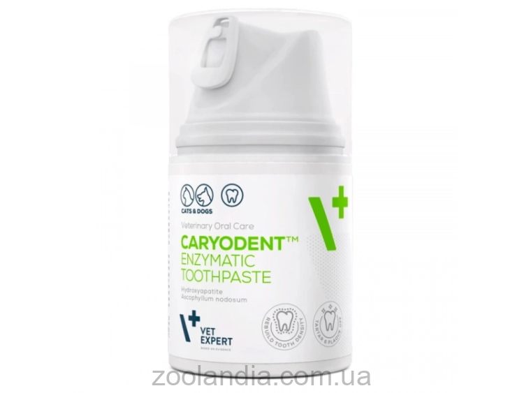 VetExpert (ВетЕксперт) Caryodent ензимна зубна паста для котів і собак