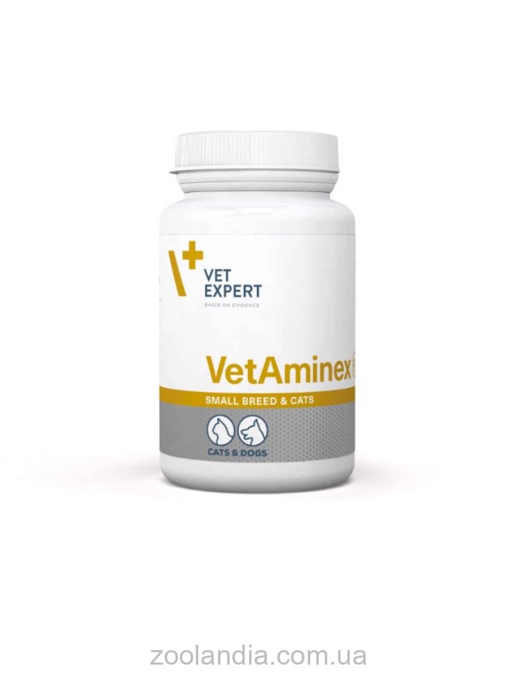 VetExpert (ВетЭксперт) VetAminex Small Breed&Сats - Комплекс витаминов и минералов для кошек и собак мелких пород