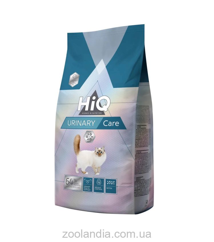 HiQ (Хайкю) Urinary care - Сухой диетический корм для профилактики и лечения МКБ у взрослых котов