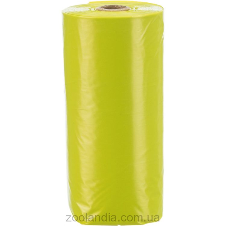 Trixie (Трикси) - Пакет для сбора фекалий собак, M 4 рулона по 20 шт. желтые (полиэтилен)