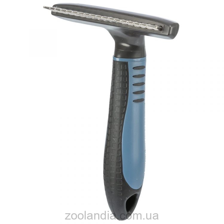 Trixie (Трикси) - Расческа-грабли с крутящимся коротким зубом,10х15см.