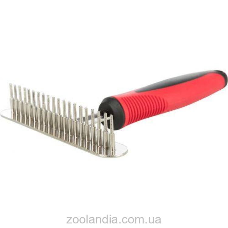 Trixie (Трикси) Groomer Rake - Расчёска-грабли однорядные для шерсти собак