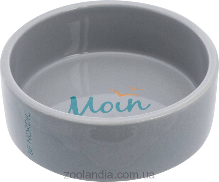 Trixie (Трикси) BE NORDIC Moin - Миска керамическая (серая)