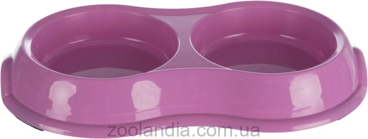 Trixie (Трикси) - Миска двойная пластиковая 2 х 200 мл