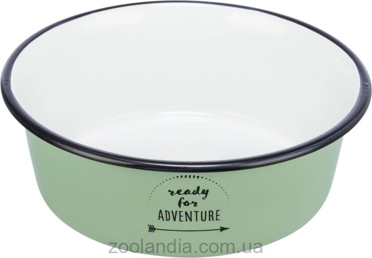 Trixie (Трикси) - Миска металлическая (зелёная)