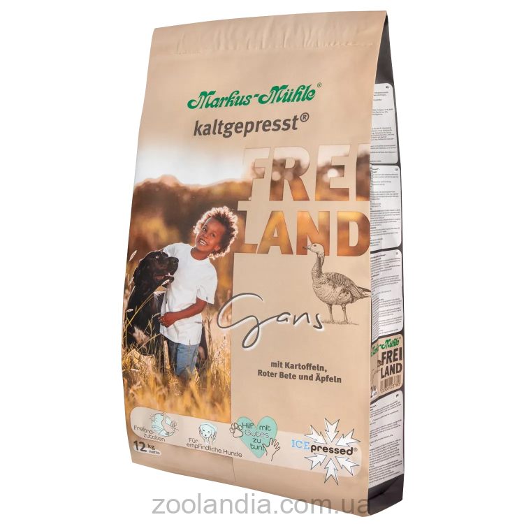 Markus-Mühle Freiland Gans - Сухий корм для собак (гусем)
