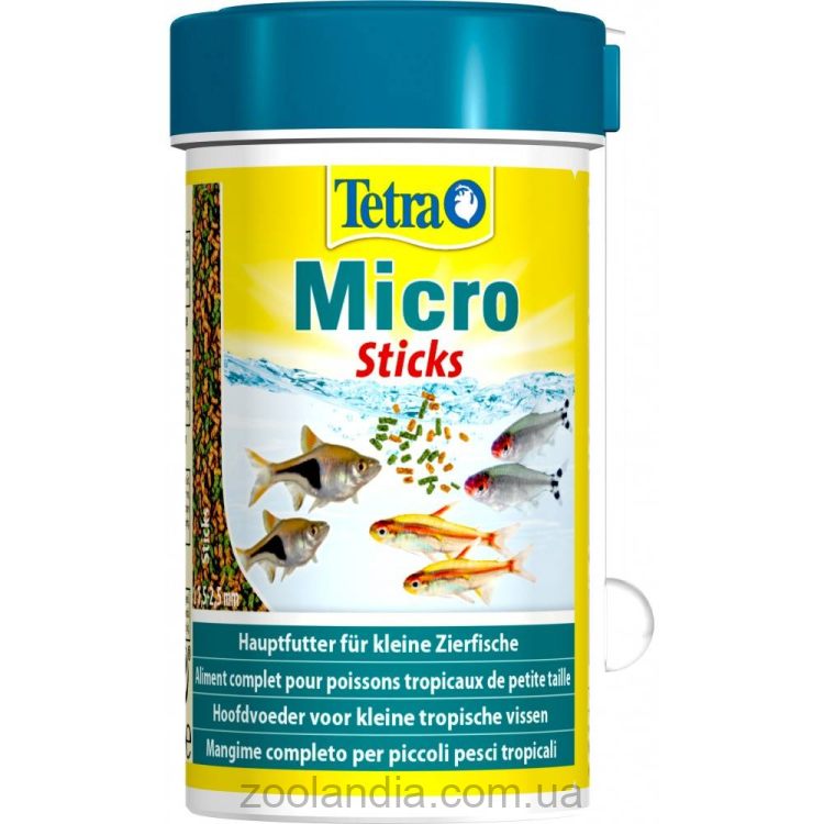 Tetra (Тетра) Micro Sticks - Корм для мелких аквариумных рыбок (микропалочки)