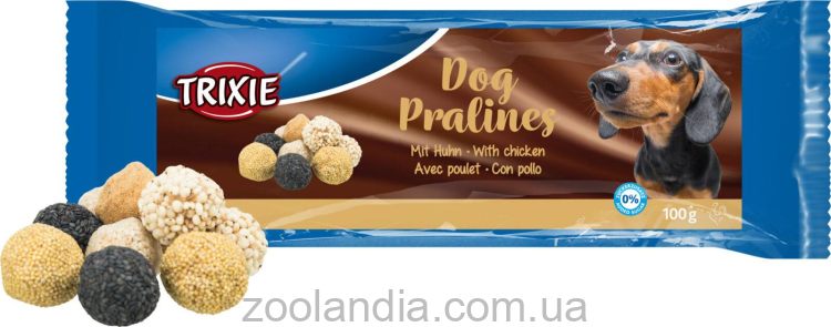 Trixie (Тріксі) Dog Pralines with chicken Лакомство для собак с курицей и злаками
