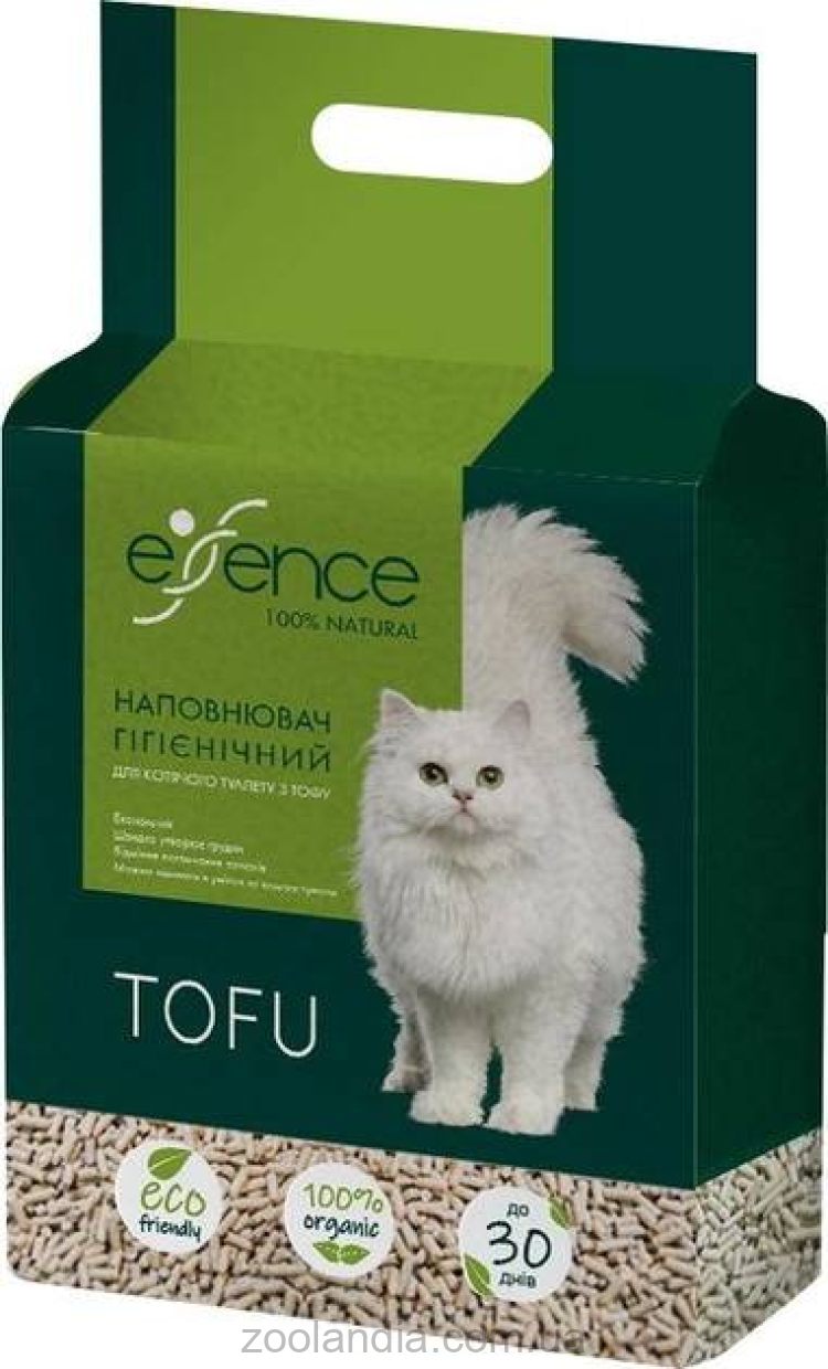 Essence (Эссенс) Tofu - Наполнитель гигиенический для кошачьего туалета (тофу натуральный)