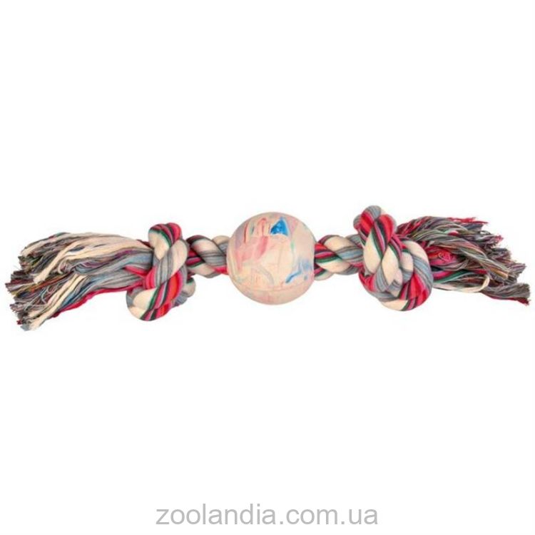 Trixie (Трикси) - Игровой канат с мячом 36 см