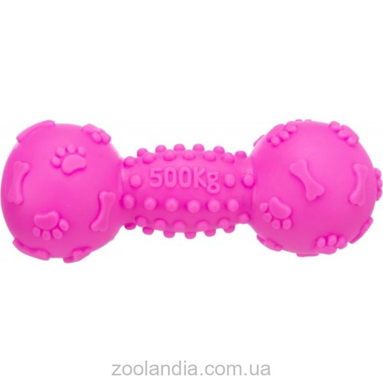 Trixie (Трикси) - Игрушка для собак гантель с лапками, винил