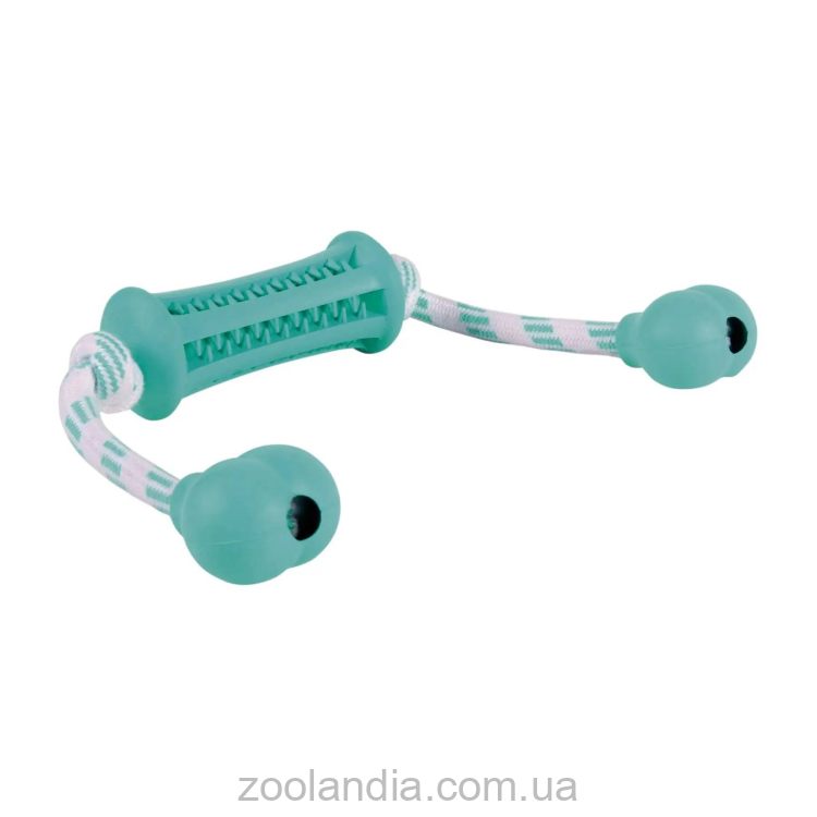 Trixie (Трикси) Denta Fun Mintfresh - Палка резиновая с ручками игрушка для собак
