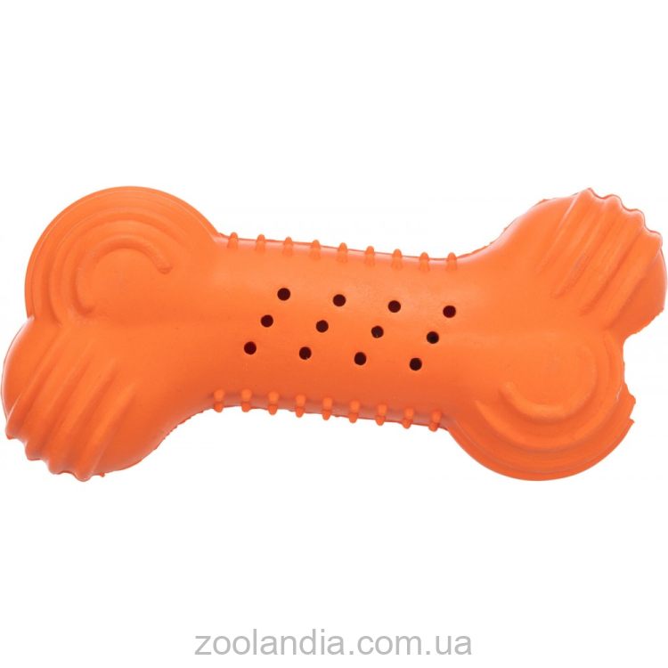 Trixie (Трикси) - Игрушка для собак Косточка со звуком, 11 см (резина)