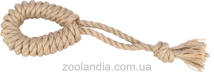 Trixie (Трикси) - Игрушка для собак Игровой канат с петлей (тестиль)