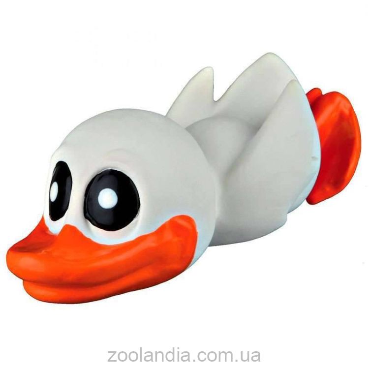 Trixie (Трикси) - Игрушка Утка латексная с пищалкой для собак