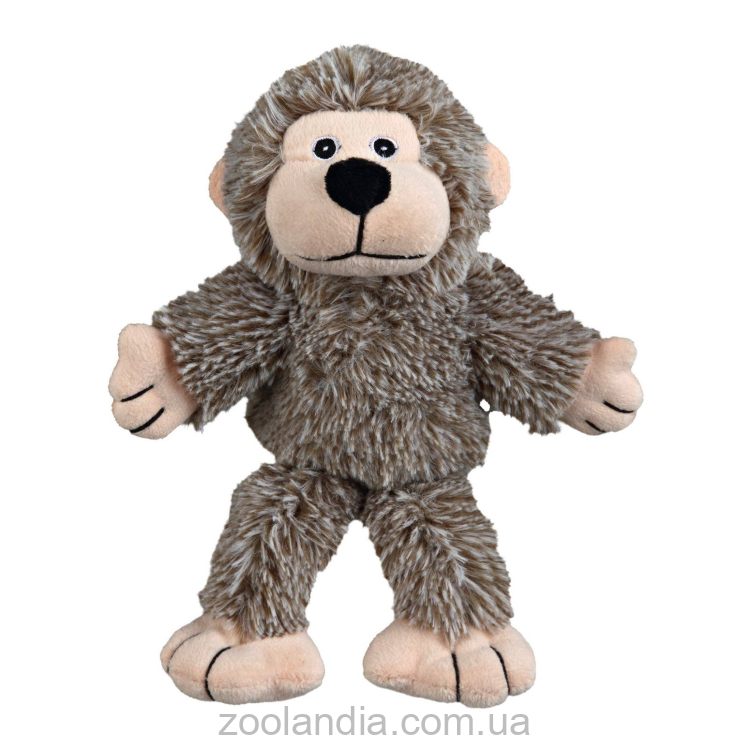 Trixie (Трикси) - Игрушка для собак обезьянка с пищалкой  (плюш)