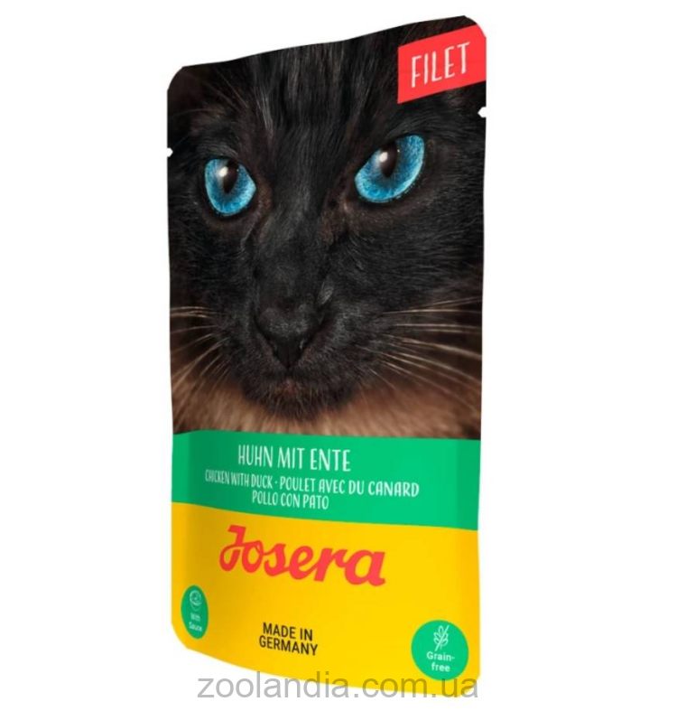 Josera (Йозера) Cat Filet Chicken with Duck - Влажный корм для кошек филе курицы с уткой