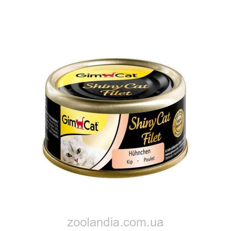 Gimpet (Джимпет) Shiny Cat Filet - Вологий корм для кішок (курка)