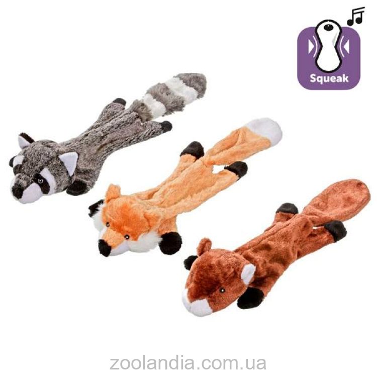 Flamingo PLUSH FLAT TOY ФЛЕТ ТОЙ плоская игрушка для собак