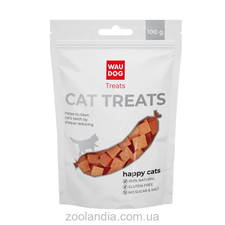 Collar (Коллар) WAUDOG Treats Лакомства для кошек куриные кубики, 100 г
