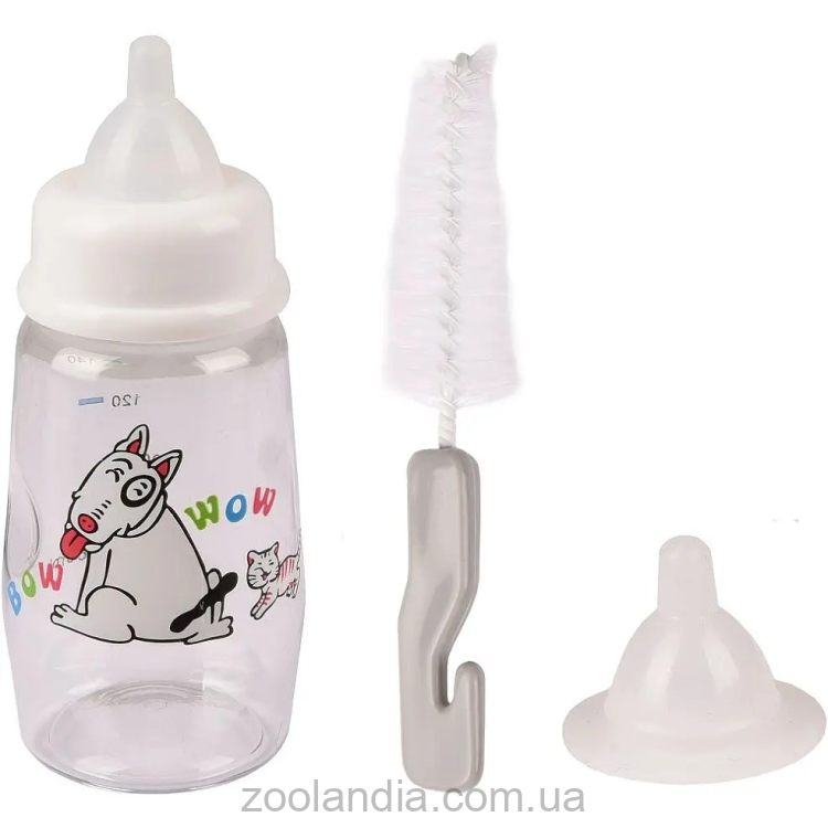 Flamingo (Фламинго) Flamingo Akela White набор для кормления для котят и щенков, 140 мл