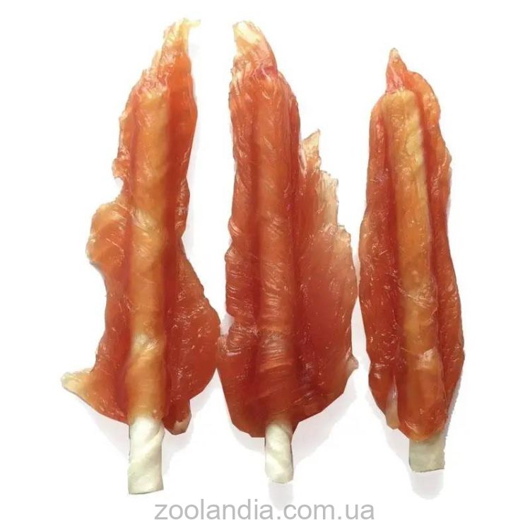 Lucky Star (Лаки Стар) - Лакомство для собак мягкое вяленое мясо курицы на прессованной кости