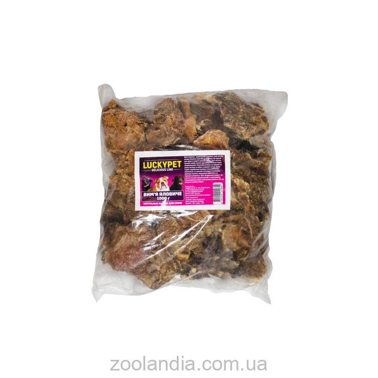 Lucky Pet (Лаки Пет) - Сушеное говяжье вымя для собак