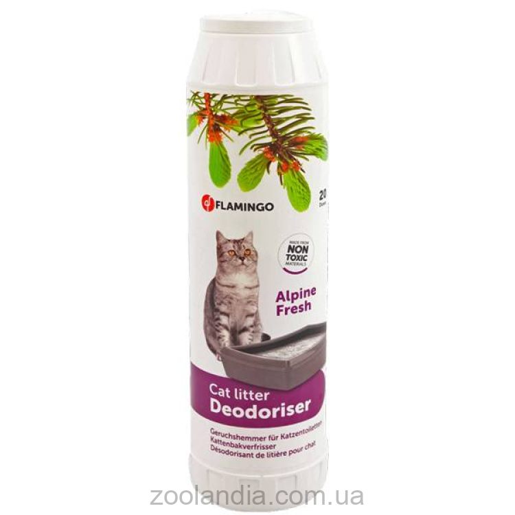 Flamingo Cat Litter Deodoriser ФЛАМИНГО дезодорант для кошачьего туалета