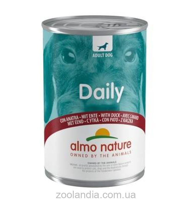 Almo Nature (Альмо Натюр) Daily Dog, консервы для собак (с уткой)