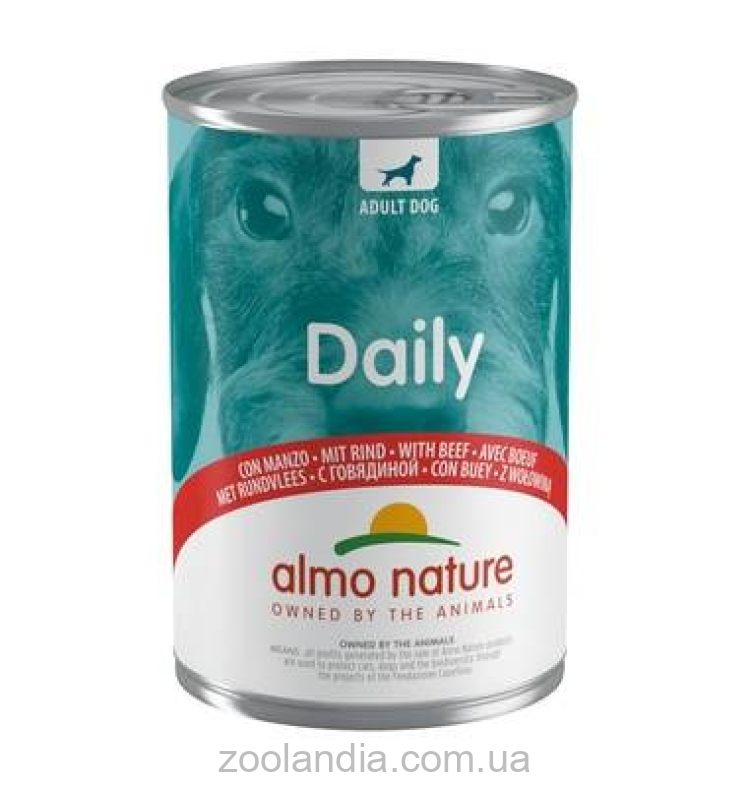 Almo Nature (Альмо Натюр) Daily Dog, консервы для собак (с говядиной)