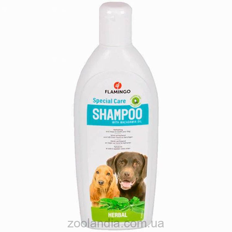 Flamingo Special Care Herbal Shampoo ФЛАМИНГО ХЕРБАЛ шампунь для собак с экстрактами трав