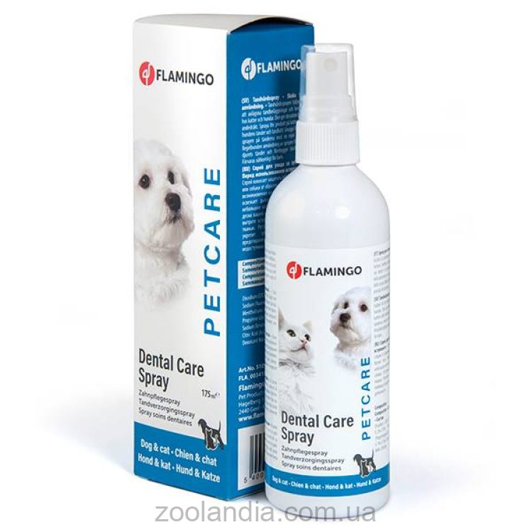 Flamingo (Фламинго) Petcare Dental Care Spray спрей для зубов для собак и котов
