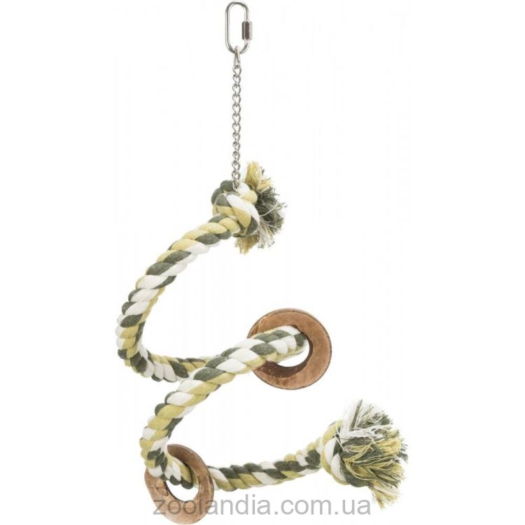 Trixie (Трикси) Игрушка для птиц Канат плетёный (текстиль)