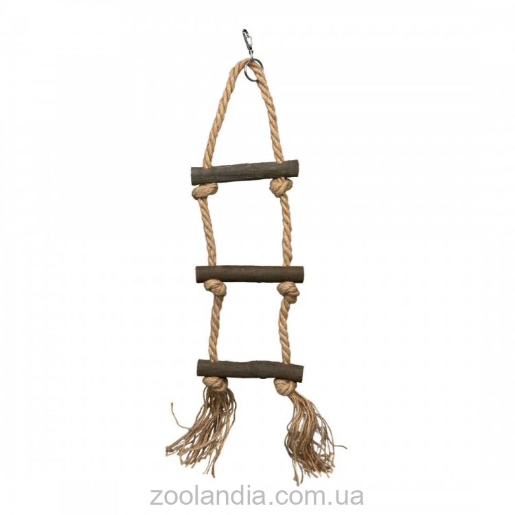 Trixie (Трикси) «Natural Living» Игрушка для птиц Лесенка верёвочная (натуральные материалы)