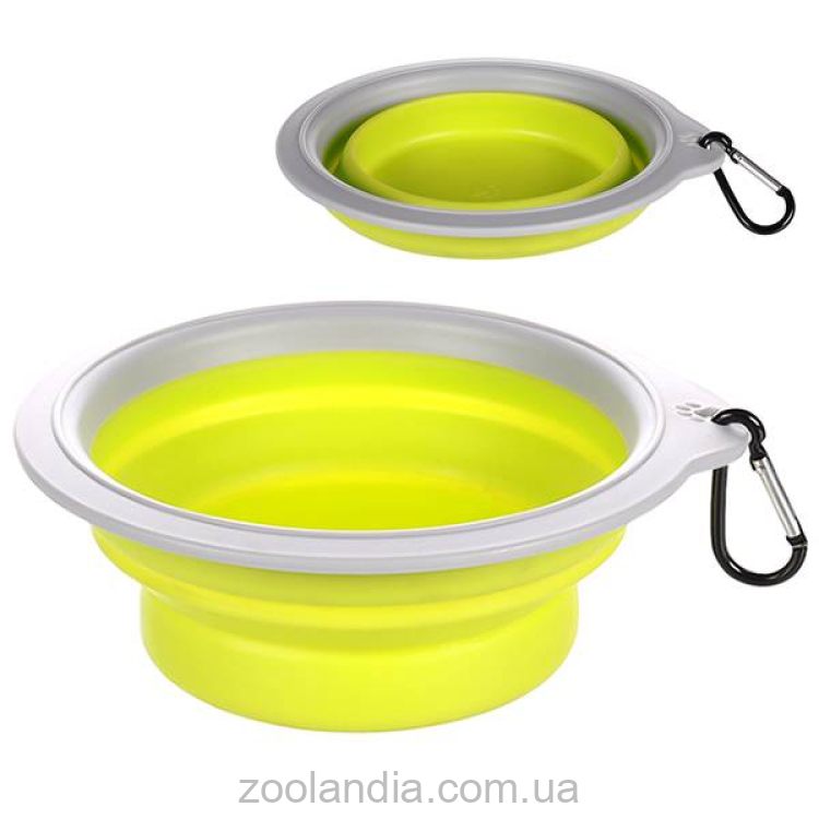 Flamingo (Фламинго) Travel Bowl Bubo - Миска складана з карабіном для собак