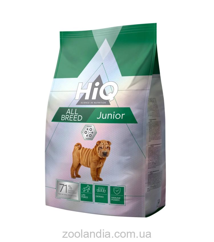 HiQ (Хайкю) All Breed Junior - Сухой корм для щенков и молодых собак всех пород