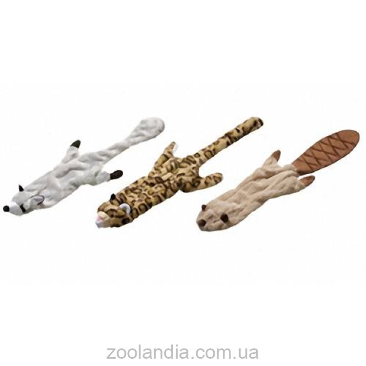 Flamingo (Фламинго) Plush Wild Zoo мягкая игрушка для собак дикий зверек, с пищалкой, плюш,