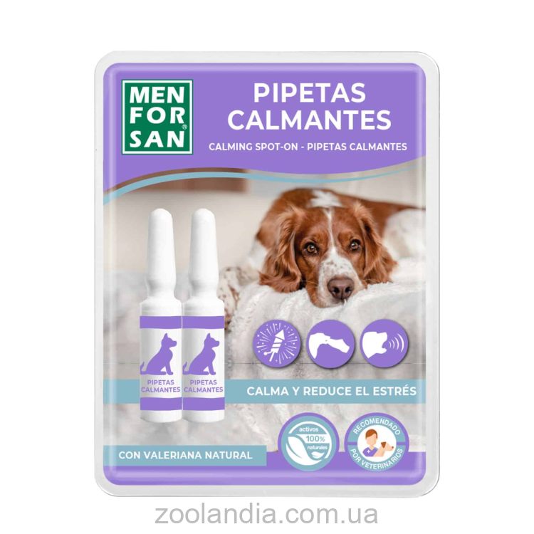 Menforsan (Менфорсан )- Успокаивающие капли Спот-Он для собак Средства для коррекции поведения