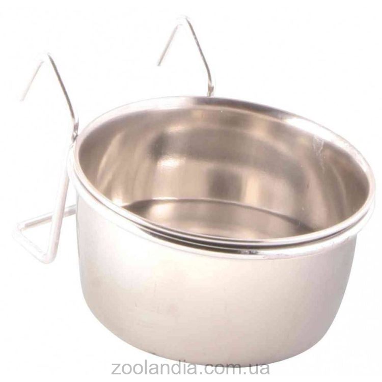 Trixie (Трикси) Миска для птиц, подвесная, 7 см, 150 мл (металлическая)