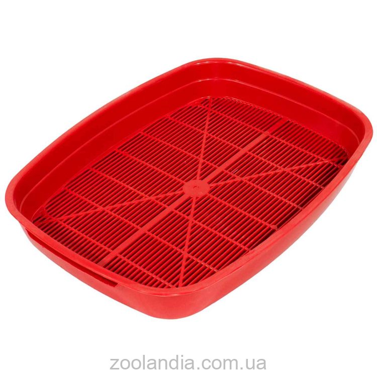 Lucky Pet (Лаки Пэт) - Туалет для кошек мелкий, с сеткой 37x28x6 см