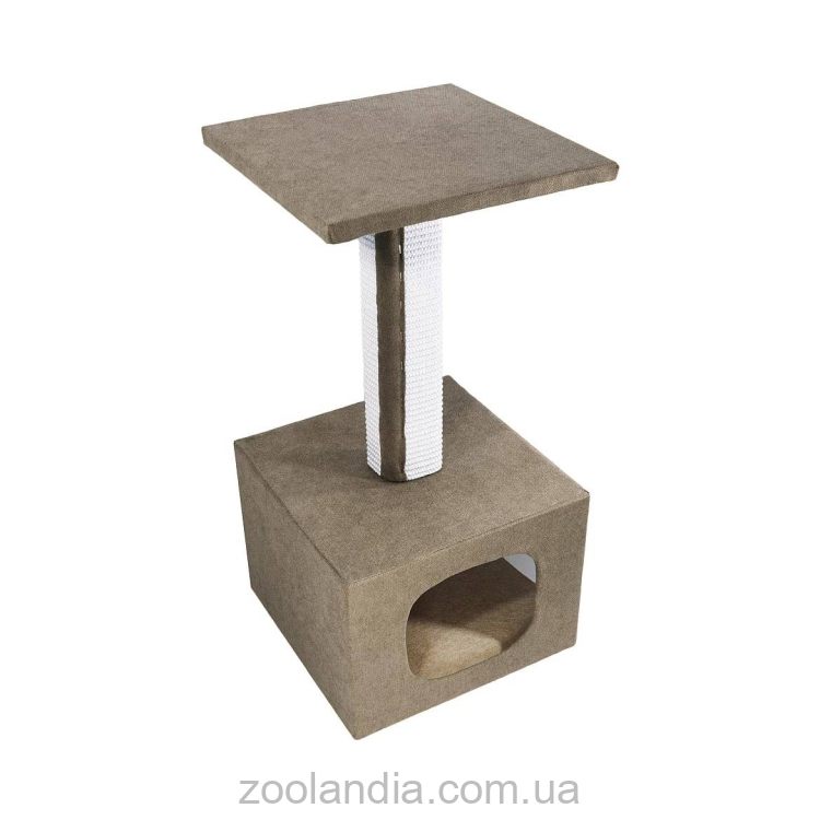 Lucky Pet (Лаки Пет) Грот - Когтеточка-домик с платформой