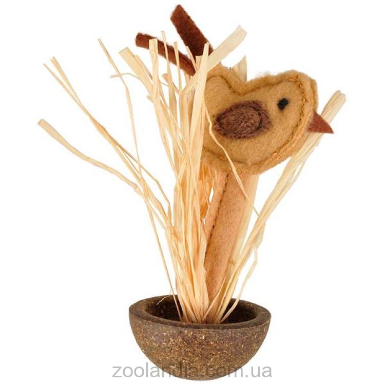 Flamingo Catnip Bird Фламинго Птичка игрушка с кошачьей мятой для котов